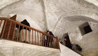 El Presidente de Aragón visita el Monasterio de las Canonesas del Santo Sepulcro de Zaragoza