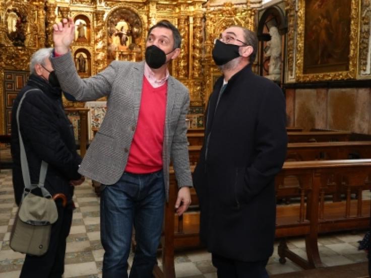 Javier Lambán visita el Real Seminario de San Carlos